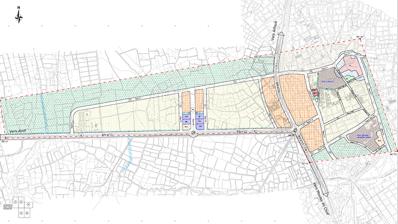 Décret relatif à l'approbation du plan d'aménagement du centre de la commune de Bni M'hamed Sijilmassa BO 6888 en date du 04 Juin 2020